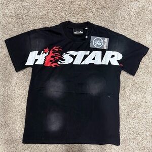 HELLSTAR Black Graphic T-Shirt
